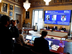 Три добитника овогодишњег Нобела за физику