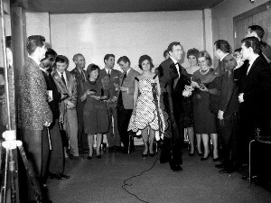  Фестивалска разгледница - Београдско пролеће 1962. 