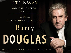 Пијаниста Бери Даглас у Коларцу у оквиру Steinway & Sons Концертне сезоне