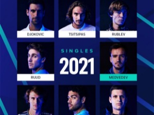 Ђоковић у Торину против Циципаса, Рубљова и Руда