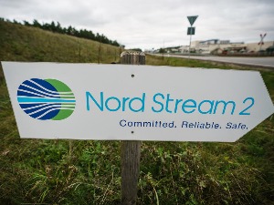 Немачка регулаторна агенција суспендовала процес потврђивања Северног тока 2