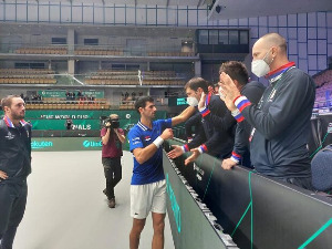 Лајовић, Ђоковић и дубл – максимална победа Србије над Аустријом