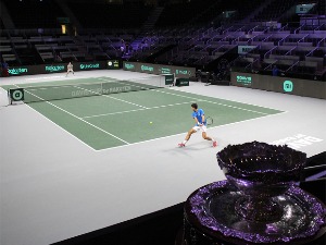 Српски тенисери тренирали у Мадриду пред дуел са Казахстаном