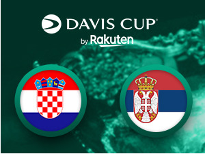 Србија против Хрватске игра за финале Дејвис купа
