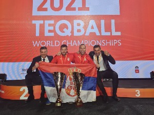 Србија освојила злато на Светском текбол првенству