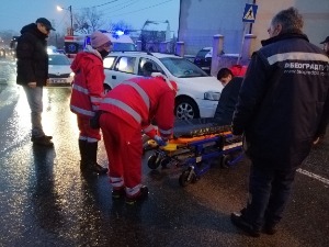 Београд, оборен пешак у Улица Драгослава Срејовића
