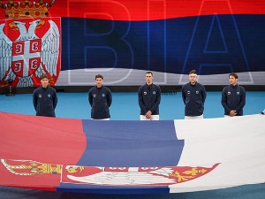 Србија против Шпаније на АТП купу, борба за пласман у полуфинале