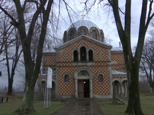 Црква Свете Тројице на месту погибије пуковника Николаја Рајевског