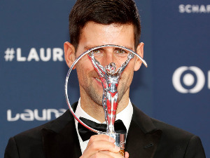 Ђоковић у ужем избору за награду Лауреус за спортисту године