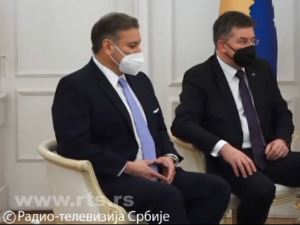 Амерички изасланик Ескобар и европски посредник Лајчак у Београду