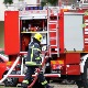 Пожар на Бањици, горела фасада зграде у изградњи