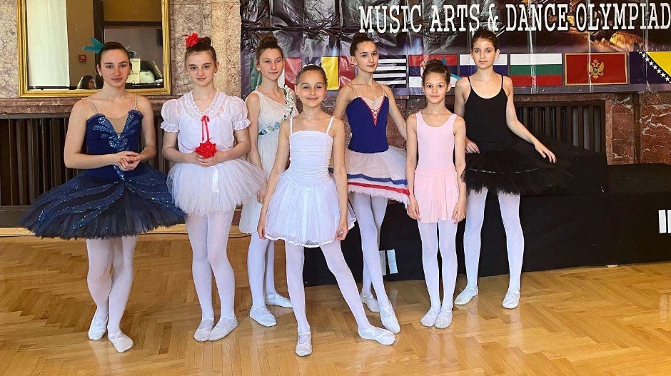 Велики успех малих балерина из Грачанице на међународном такмичењу
