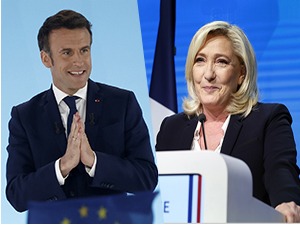Макрон освојио 27,6 одсто, а Ле Пен 23,41 одсто гласова