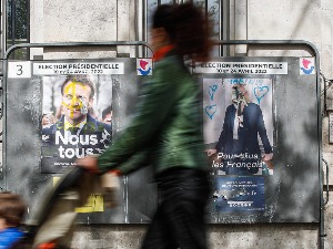 Макрон испред Марин ле Пен два дана уочи другог круга избора