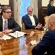 Вучић са Сарацином: Србија ће још интензивније наставити да следи свој европски пут 