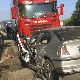 Београд, судар аутомобила и камиона
