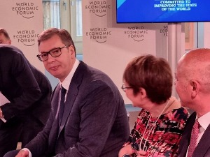 Вучић у Давосу: Србија је на путу ка ЕУ, али има своје интересе