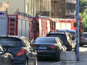 Угашен пожар у хотелу "Москва", нема повређених