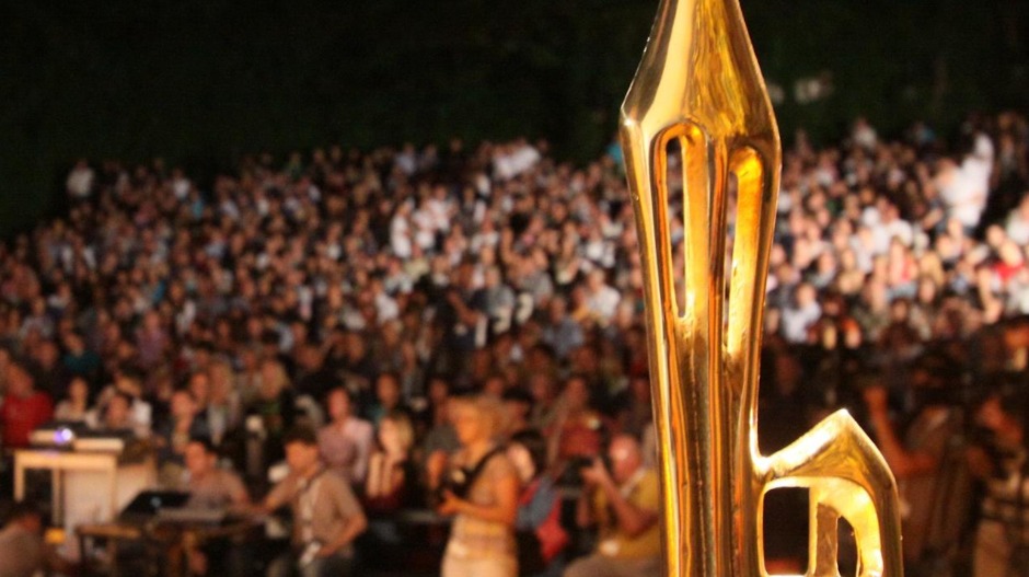 Душан Ковачевић и Мишел Азанависијус - добитници признања Фестивала Палић