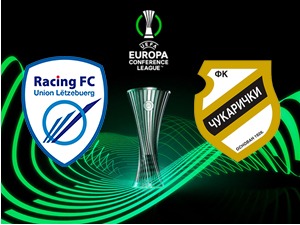 Фудбал - Кв. за Лигу Конференције: Расинг јунион - Чукарички