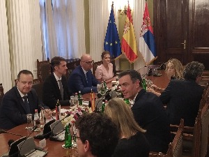 Дачић са Санчезом: Шпанија увек уз Србију