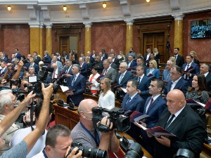Конституисан 13. сазив Народне скупштине Србије, посланици положили заклетву