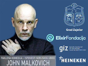 „Паклена комедија – исповест серијског убице“ представа Џона Малковича на Феликс Ромулијани