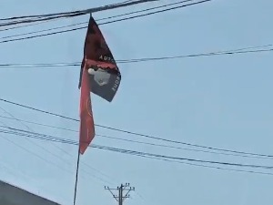 У насељу Суви До застава "велике Албаније", у полицији наводе да нема истраге