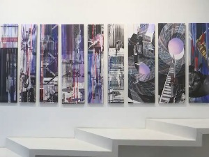 Изложба Катарине Анђелковић „Надреални простор“ у Малој галерији УЛУПУДС-а 