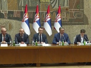 Вучић са представницима Срба са КиМ