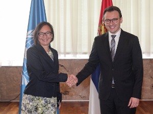 Петковић са шефицом Канцеларије Уједињених нација о дијалогу Београда и Приштине