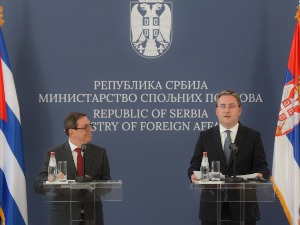 Селаковић с Париљом: Активна подршка Кубе по питању КиМ