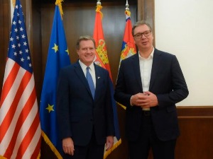 Вучић са конгресменом САД Мајклом Тарнером