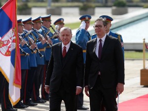 Ердоган стиже у дводневну посету Србији