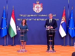Вучић и Новакова: Односи Србије и Мађарске на историјски највишем нивоу, следи период пун изазова