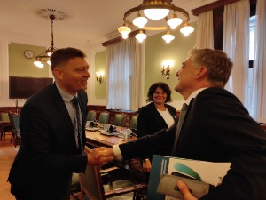 Посланици групе Морамо – Заједно са шефом мисије Савета Европе