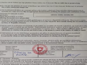 Српским хуманитарацима забрањен улазак на КиМ