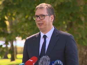 Вучић на Брду код Крања: Без тензија и непристојних речи, али разлике по многим питањима