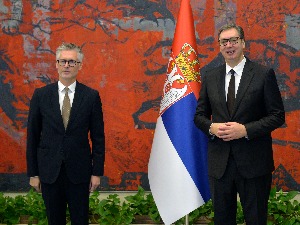 Председник Вучић примио акредитивна писма амбасадора Аустрије, Белгије, Кувајта и Немачке