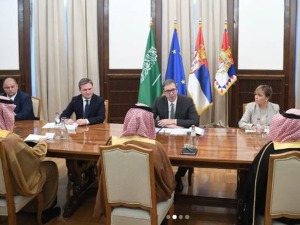 Александар Вучић се састао са министром спољних послова Краљевине Саудијске Арабије 
