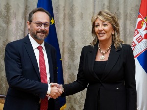 Јоксимовић са Жиофреом о приступању Србије ЕУ 