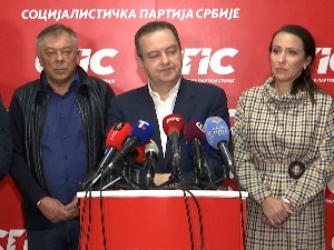 Кандидати СПС-а за министре Дачић, Ружић, Тончев, Милићевић, Баста