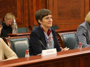 Вучић и Брнабићева са немачком министарком Аном Лирман 