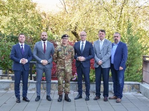 Ракић и градоначелници са севера Космета с новим командантом КФОР-а о безбедносној ситуацији