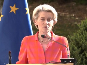 Фон дер Лајен у Приштини: Радимо на решењима која ће моћи да се имплементирају