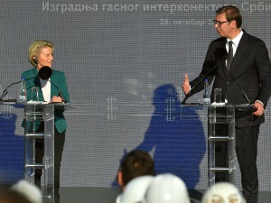 Фон дер Лајен у Нишу: Подршка Србији од 165 милиона евра због енергетске кризе; Вучић: Умемо да ценимо помоћ ЕУ