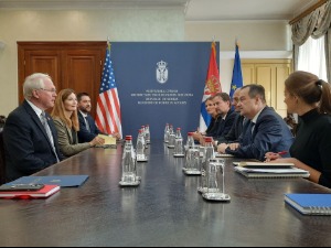 Дачић са Хилом о унапређењу билатералних односа, евроинтеграцијама и геополитичким питањима