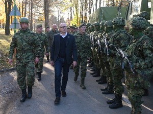 Вучевић у Рашки: Војска Србије спремна и обучена да изврши сваку наредбу