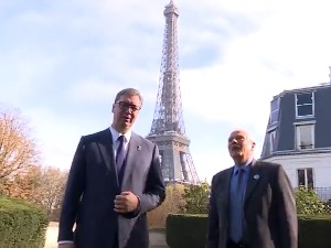 Вучић с Лајчаком и Борељом: Најважније је да ЕУ остане при чврстом ставу о обавезама Приштине