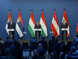 Председник Вучић данас домаћин Орбану и Нехамеру